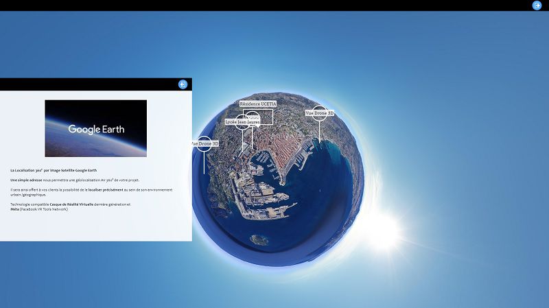 Maquette Orbitale Air 360° 3D